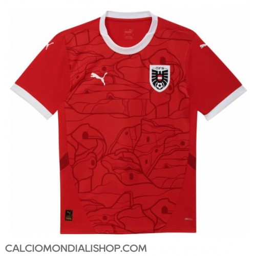 Maglie da calcio Austria Prima Maglia Europei 2024 Manica Corta